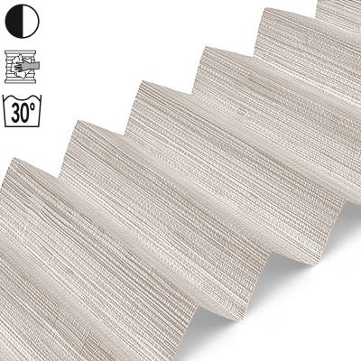 Dachfensterplissee Dunkelbeige | gemustert
