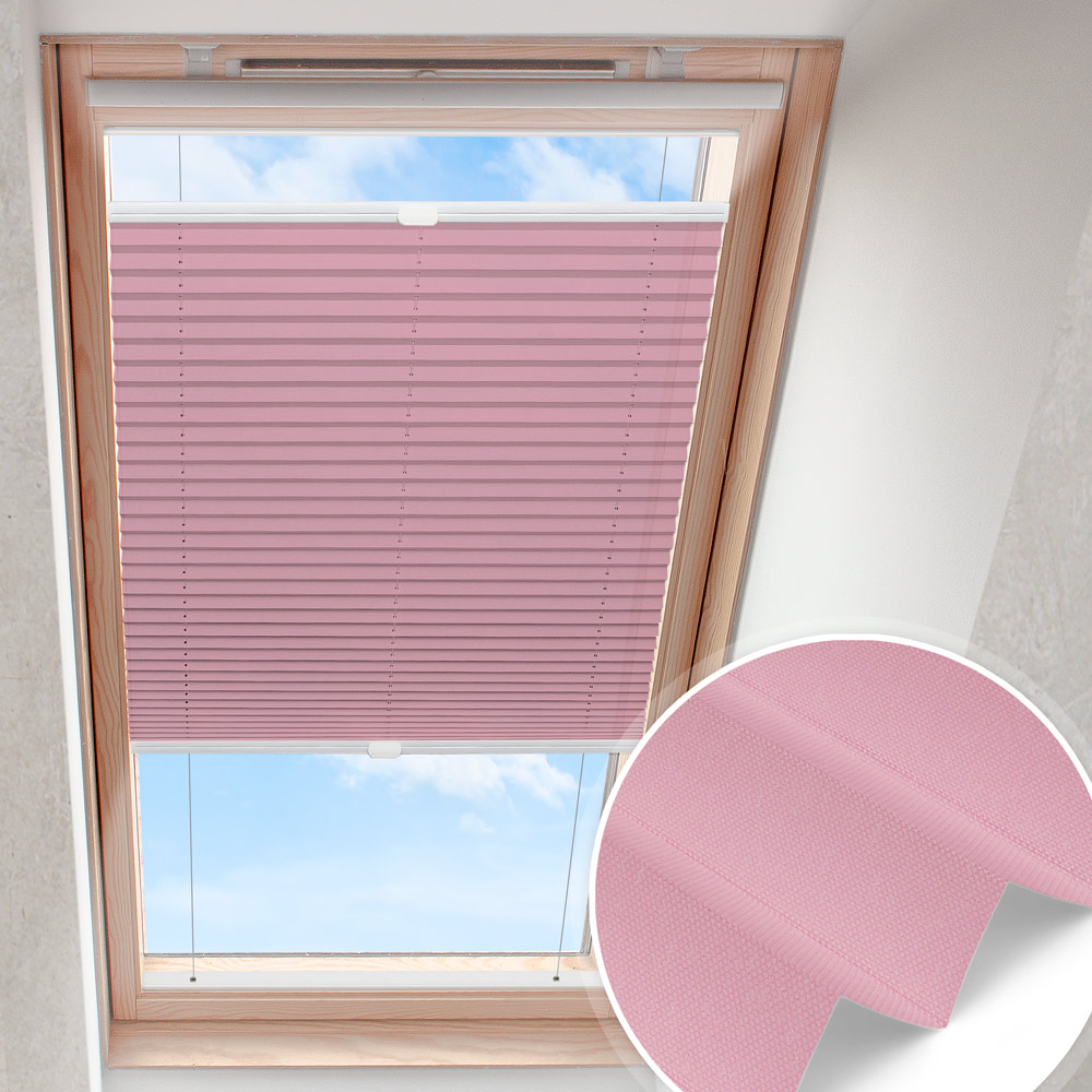 Dachfensterplissee Rosa | permutt