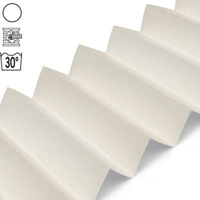 Dachfensterplissee Creme | transparent