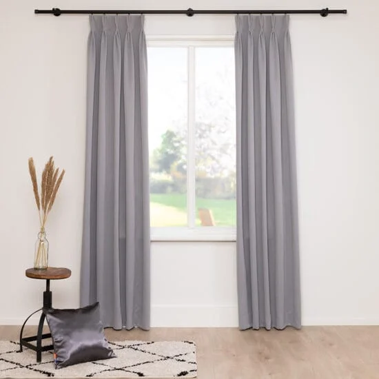 Vorhang Solarflex Grau