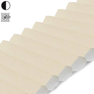 Dachfensterplissee Hellbeige | Wabe