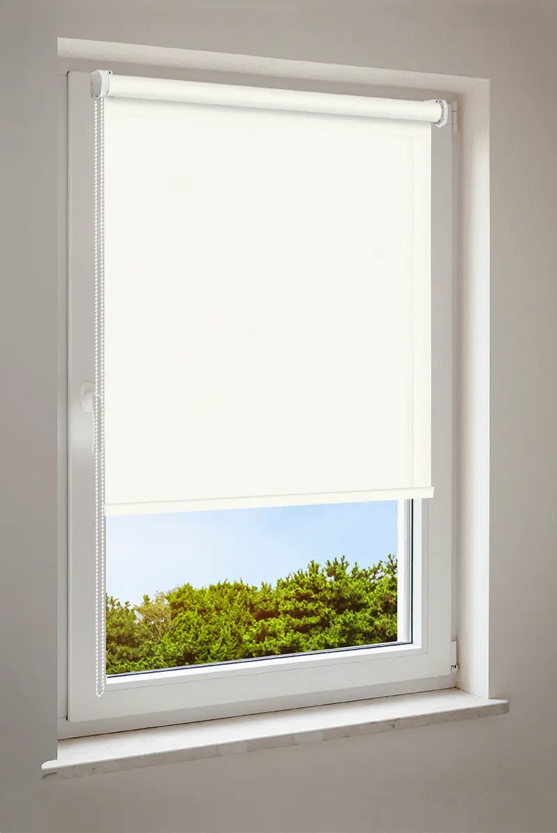 Rollo Creme | halbtransparent