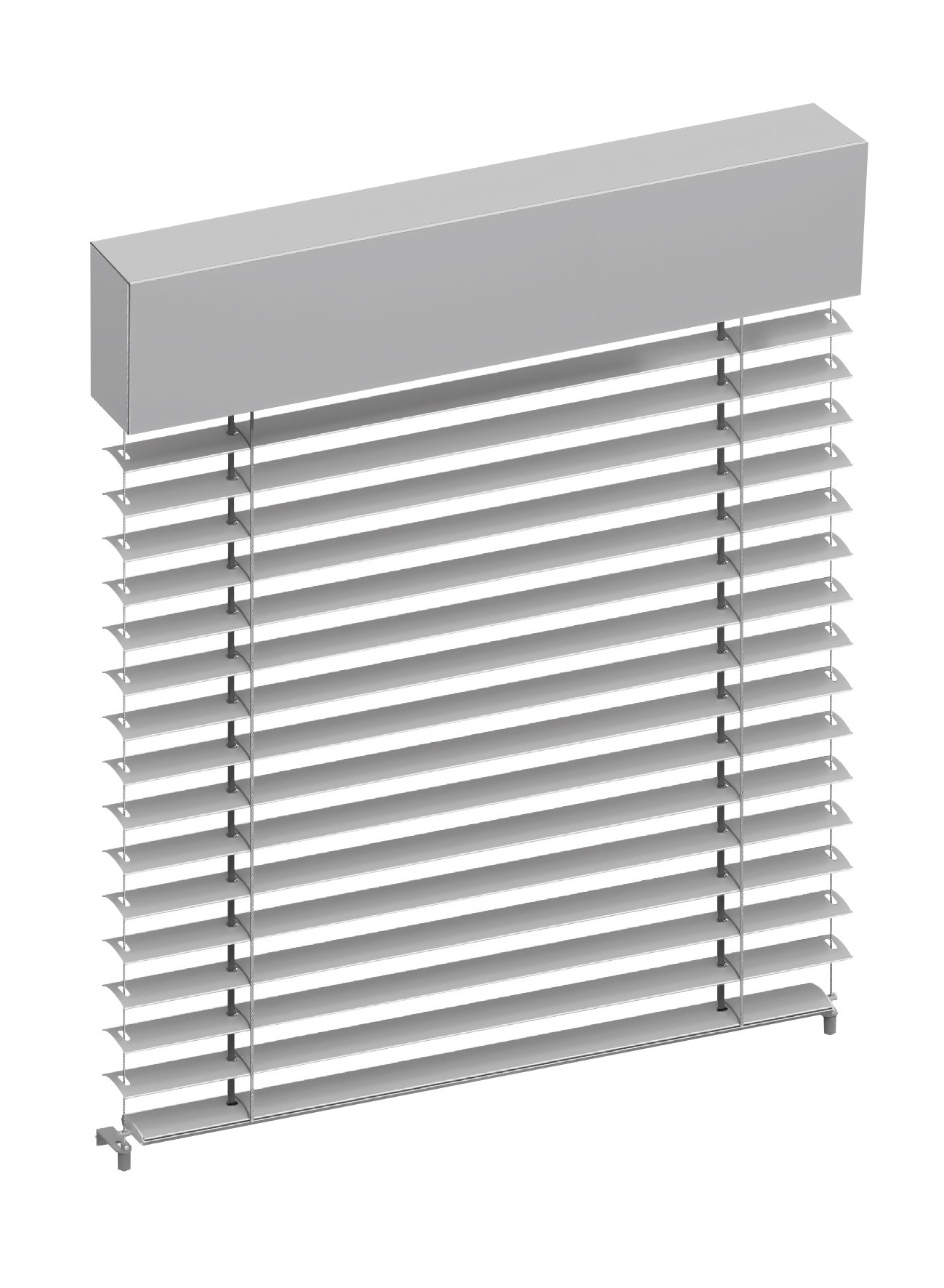 Aussenjalousie Silber | RAL9006