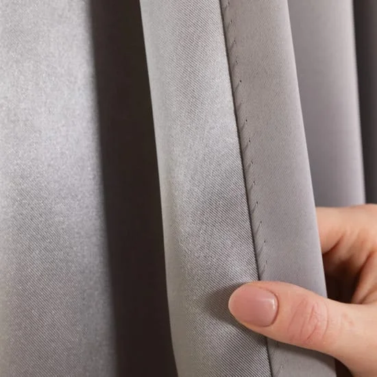 Vorhang Solarflex Grau